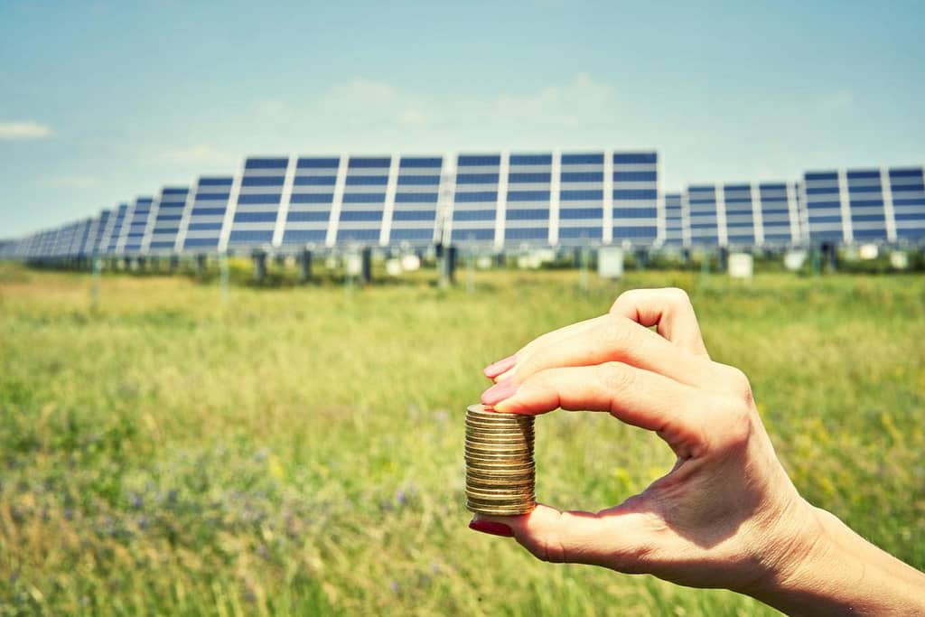 saving with solar power