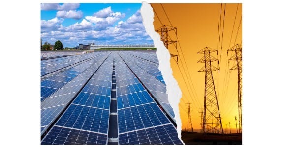 solar power vs traditional electric