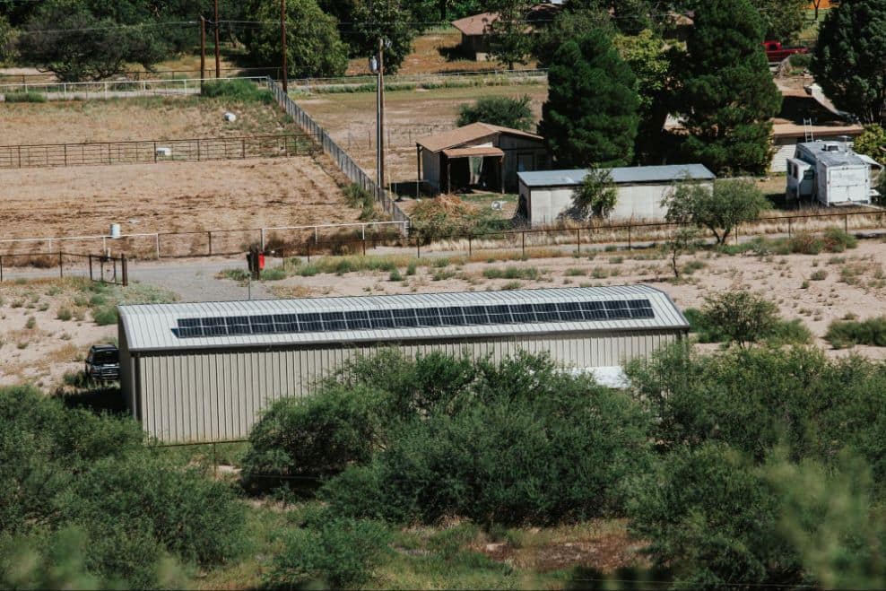 solar panels in Verde Valley